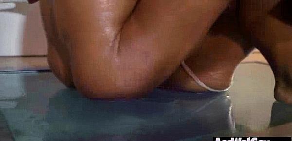  Horny Girl (franceska jaimes) With Big Oiled Wet Butt Get It Deep In Ass clip-12